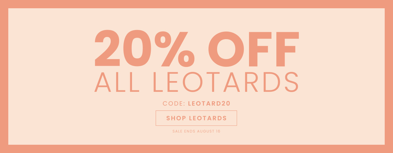 20% off Leotards