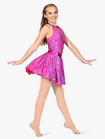 Double Platinum - Girls Sequin Skirt